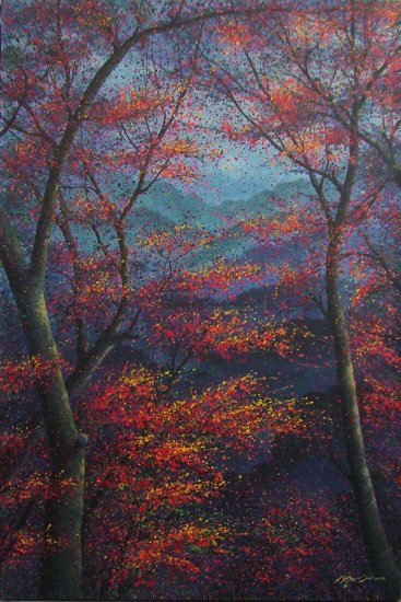 The-Season-of-Love&#8212;MYSTERIOUS,-Narate-Kathong,-100-x-150-cm,-oil-_-acrylic-on-canvas,-2012-[8388]