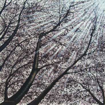 The-Season-of-Love&#8212;SHINE,-Narate-Kathong,-150-x-150-cm,-oil-_-acrylic-on-canvas,-2010-[8291]